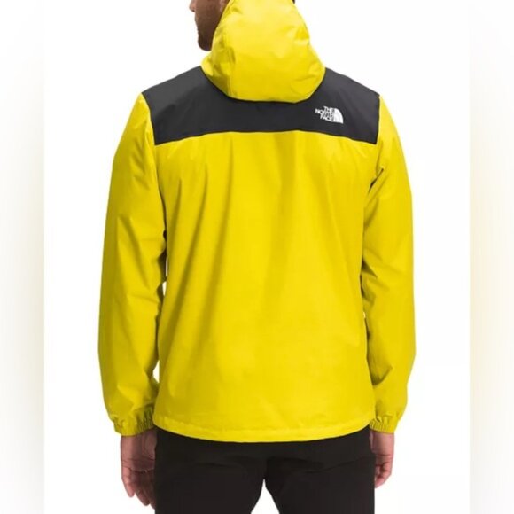 THE NORTH FACE Men's Antora Breathable Waterproof Rain Jacket Yellow/Black XL - Picture 2 of 13